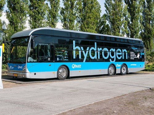 Waterstofbus, 21 september 2018.